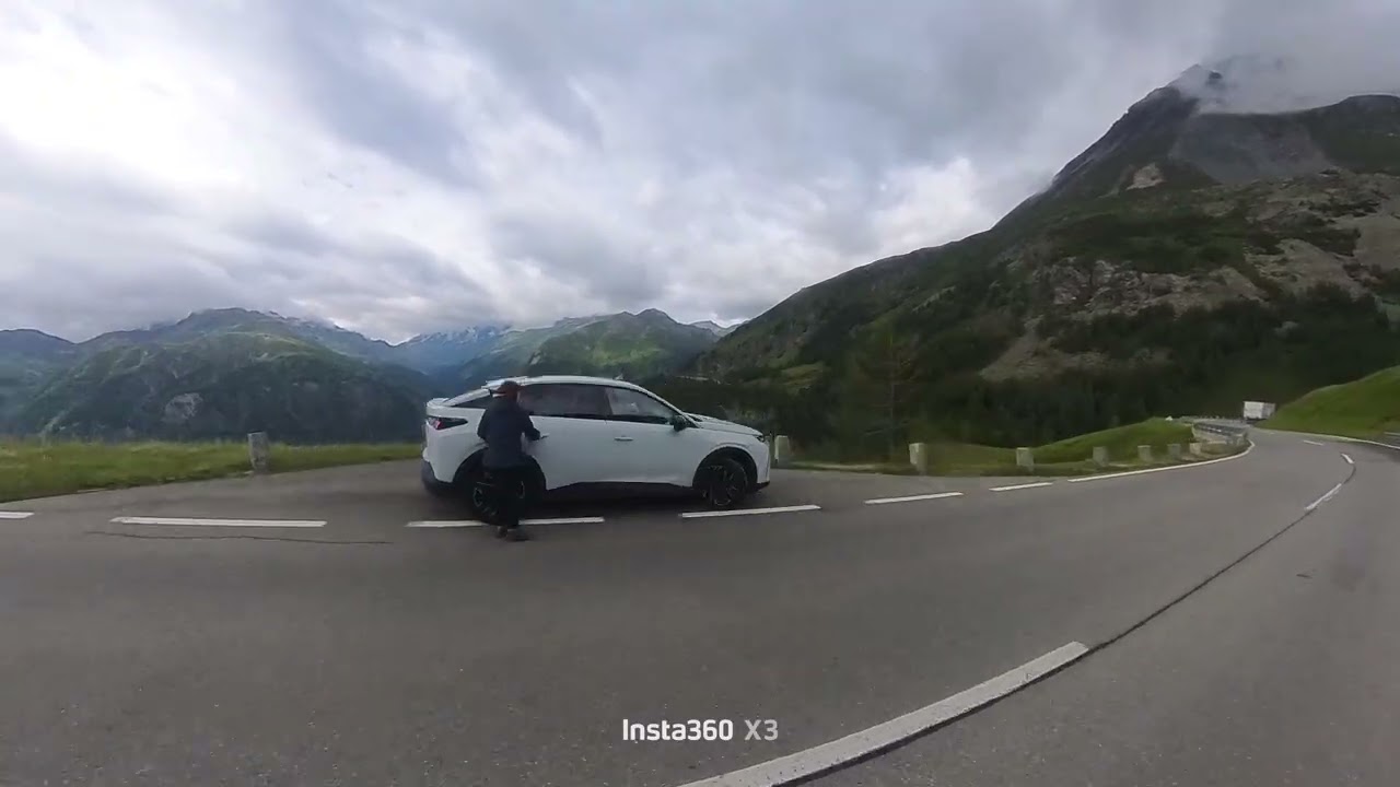 17 July 2025 riding down Grossglockner pass towards Italian border