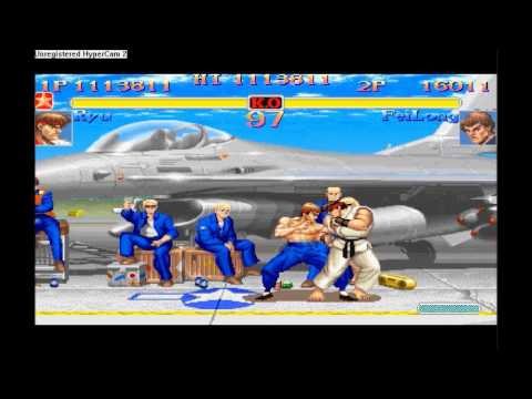 Ryu Super Street Fighter II Turbo, fei only cross up, and box break shenanigans misc..read info