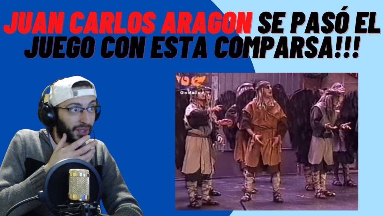 Carnavalero URUGUAYO reacciona a LOS ANGELES CAIDOS, Comparsa de JUAN CARLOS ARAGÓN