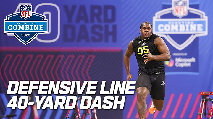 FULL Defensive Line 40-Yard Dash | 2025 NFL Combine