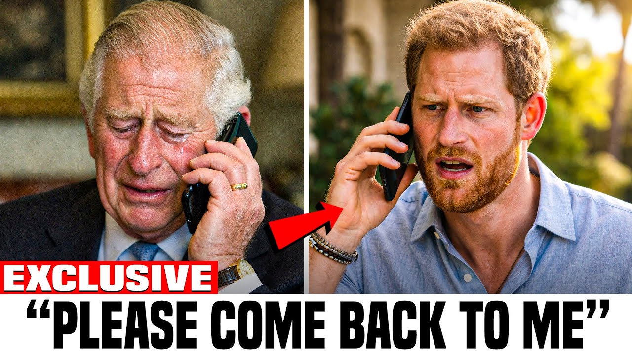5 MIN AGO: King Charles’ Private Call to Harry LEAKS — Palace in Damage Control