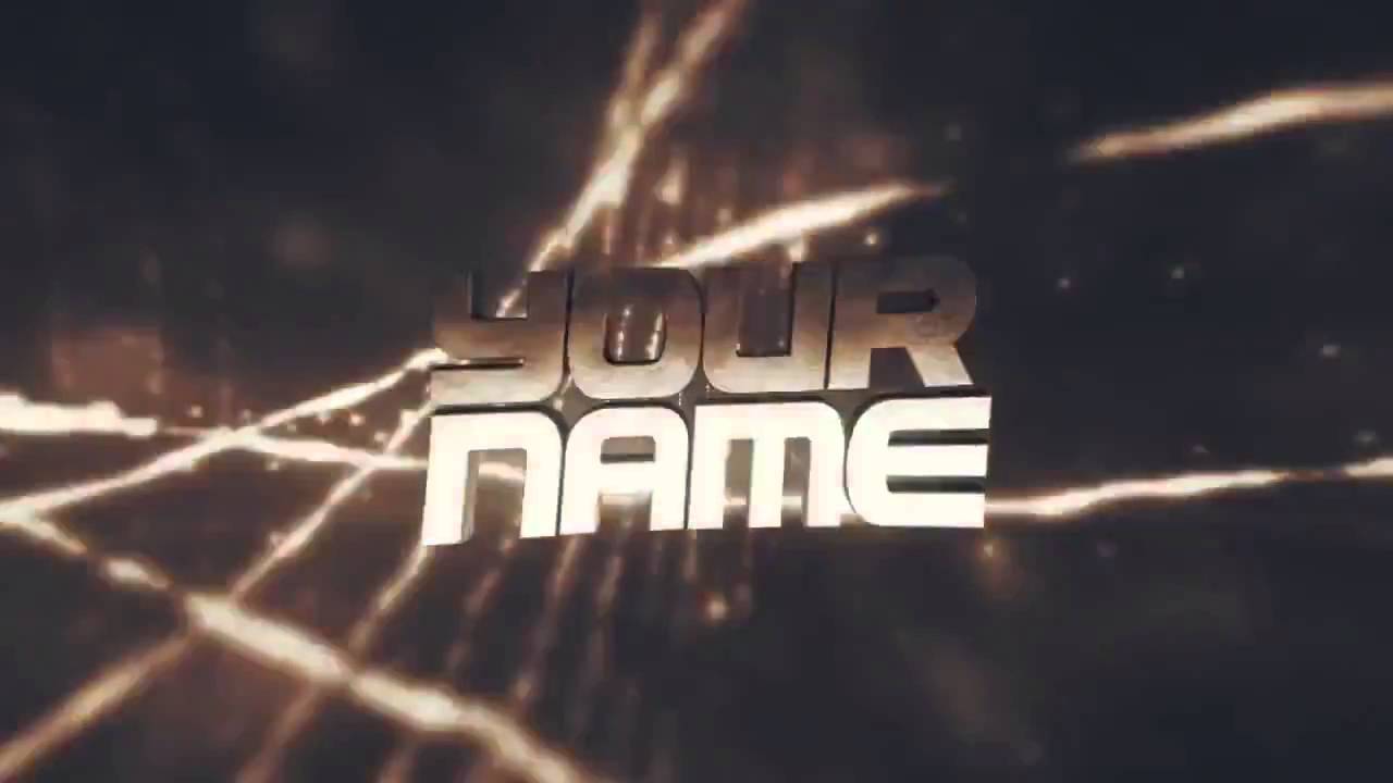 Scripted Intro Image FREE Intro Template #3 3D EDM Sync Intro Template - YouTube