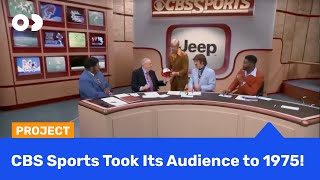 CBS Sports - The NFL Today Goes Back In Time to 1975!