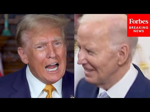 Watch: Biden And Trump Both Express Desire To Debate