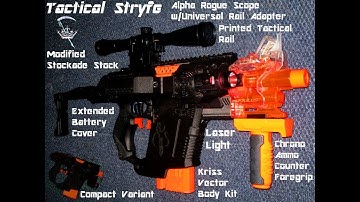 (NERF MOD) Kriss Vector Stryfe!