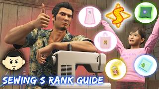Yakuza Kiwami 3: S Ranking all Sewing Courses (with exact Tips)