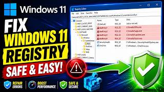 Information How to Clean Up and Repair the Windows 11 Registry Safely (Fix Registry Errors & Boost Performance) Update