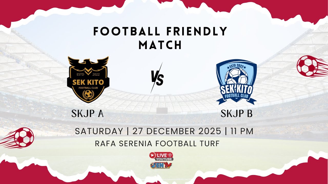 [Live] SKJP A vs SKJP B : FOOTBALL FRIENDLY MATCH - YouTube