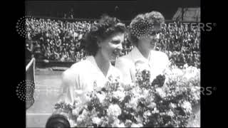 1947 Final tennis games at Wimbledon