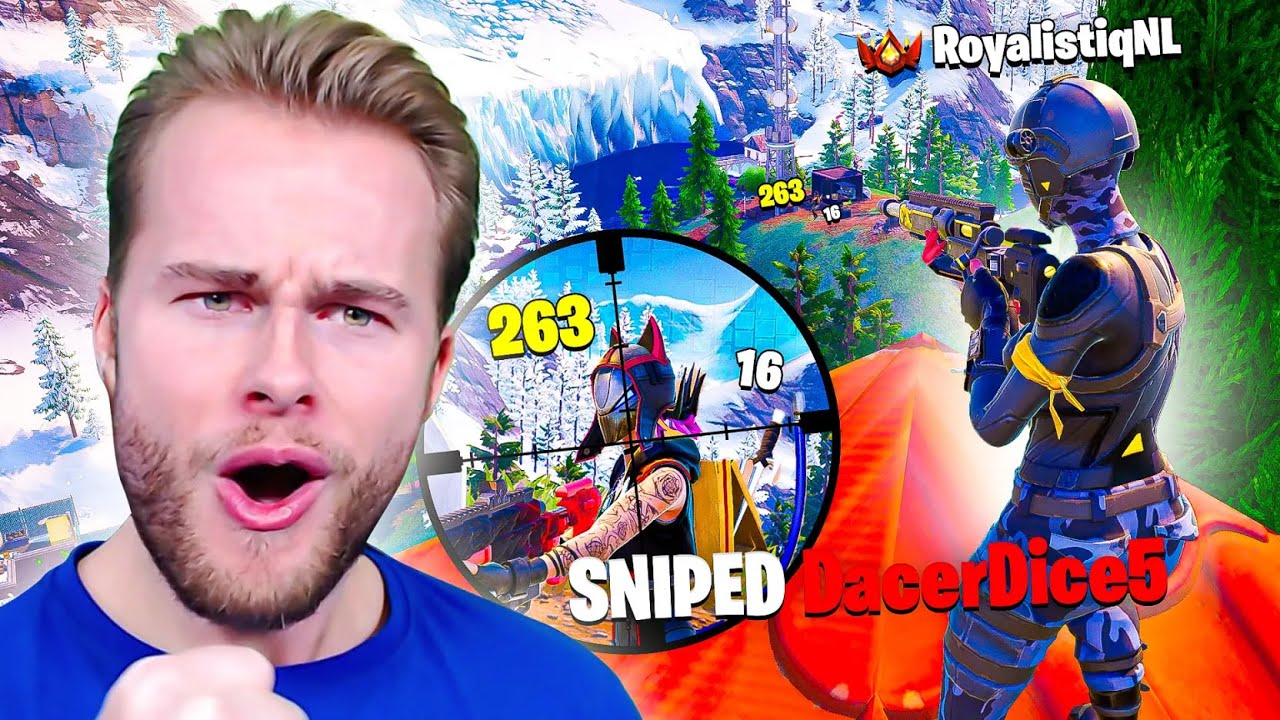 DE SNIPES ZIJN WEER GEWELDIG    Fortnite Battle Royale Nederlands