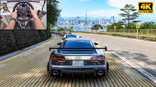 Audi R8 Coupe V10 GT VS Supercars - Forza Horizon 6 | Logitech G923 Steering Wheel
