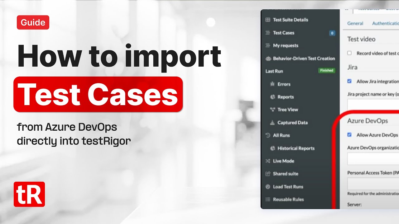 How to Import Test Cases from Azure DevOps Directly into testRigor ...