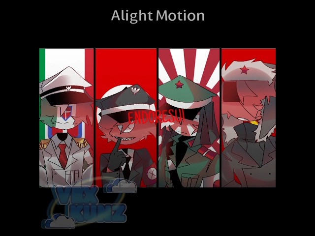 endless meme||axis power + ussr|| #countryhumans #alightmotion class=