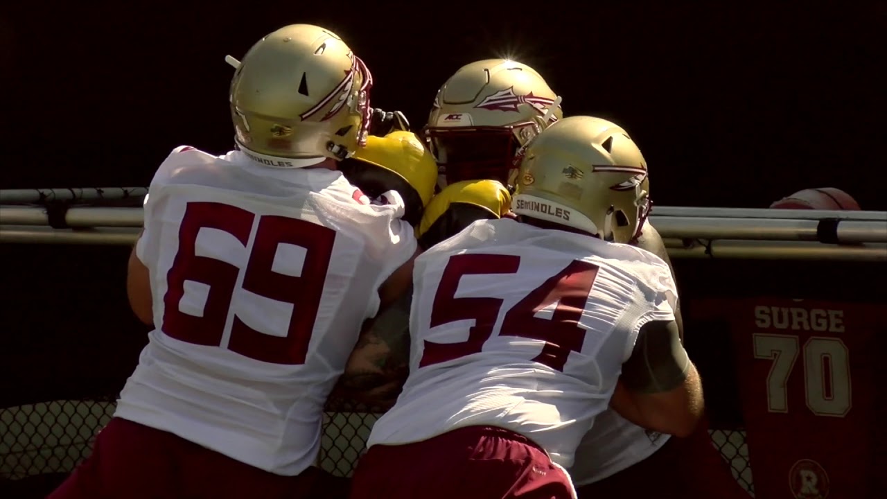 fsu football predictions Day 2: Fall camp practice (raw footage)