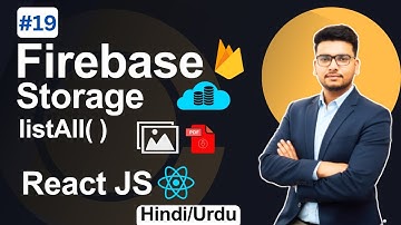 Get All File URLs from Firebase Storage in React | listAll() Explained Step-by-Step