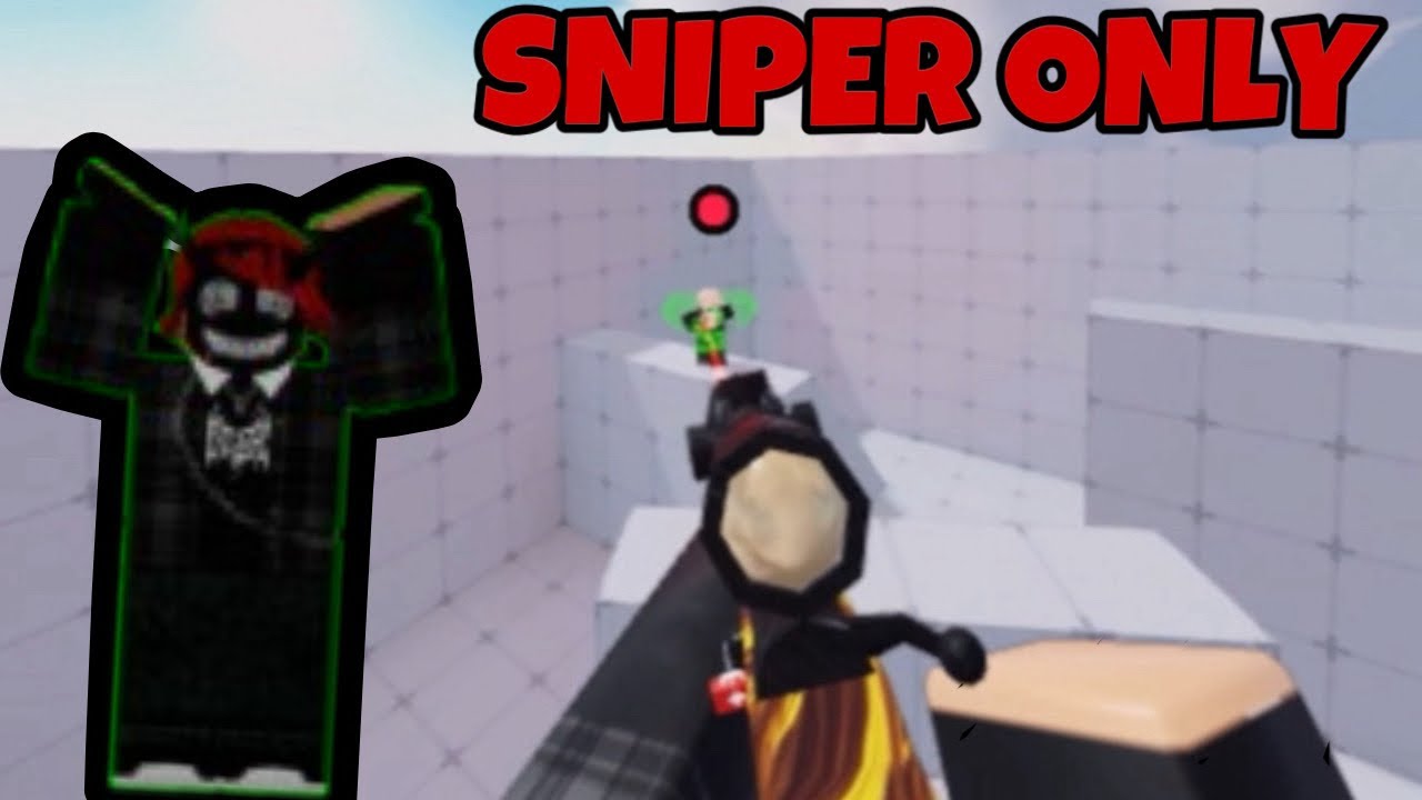 SNIPER ONLY IN ROBLOX RIVALS - YouTube