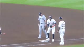 Carlos Correa at bat (base hit) + Altuve intro...Astros vs. Yankees...9/2/25