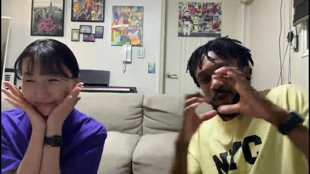 Answering Questions and Eating Food! 먹방! International Couple Live Stream