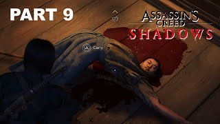 Assassin's Creed Shadows - Part 9 -  REALISTIC RAGDOLL EFFECTS! EFFETS RAGDOLL RÉALISTES !