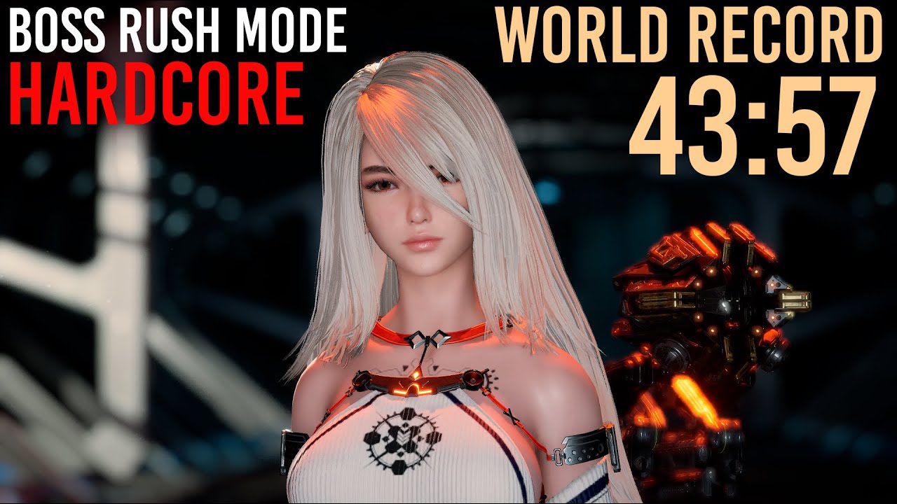 Stellar Blade Boss Challenge Mode Speedrun - Base, Hardcore, BladeOnly World Record 