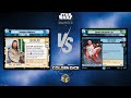 Gar Saxon ECL vs Qui-Gon Jinn | Star Wars Unlimited | Premier Gameplay