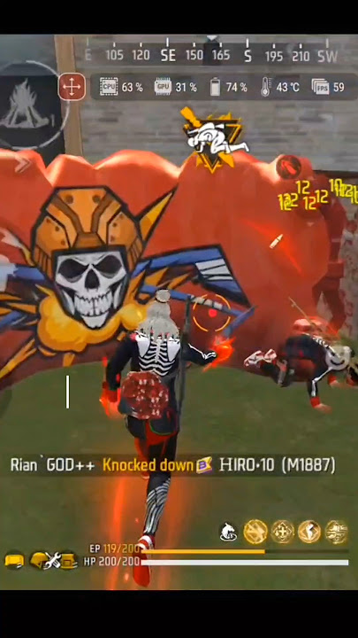 Moment RianGOD   met Hiro10 at BR RANKED🔥🔥 #freefire #freefireindonesia #garenafreefire