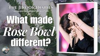 JiKook’s Rose Bowl Moment | What Made This Different?