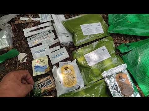 Трофейный украинский сухпай. - YouTube