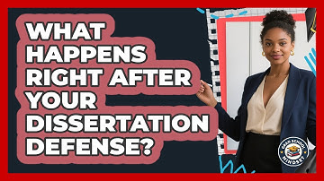 What Happens Right After Your Dissertation Defense? - Grad School Mindset