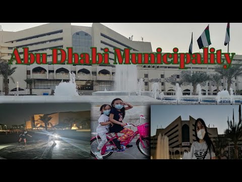 ABU DHABI MUNICIPALITY WALKING&BIKING/VLOG#30
