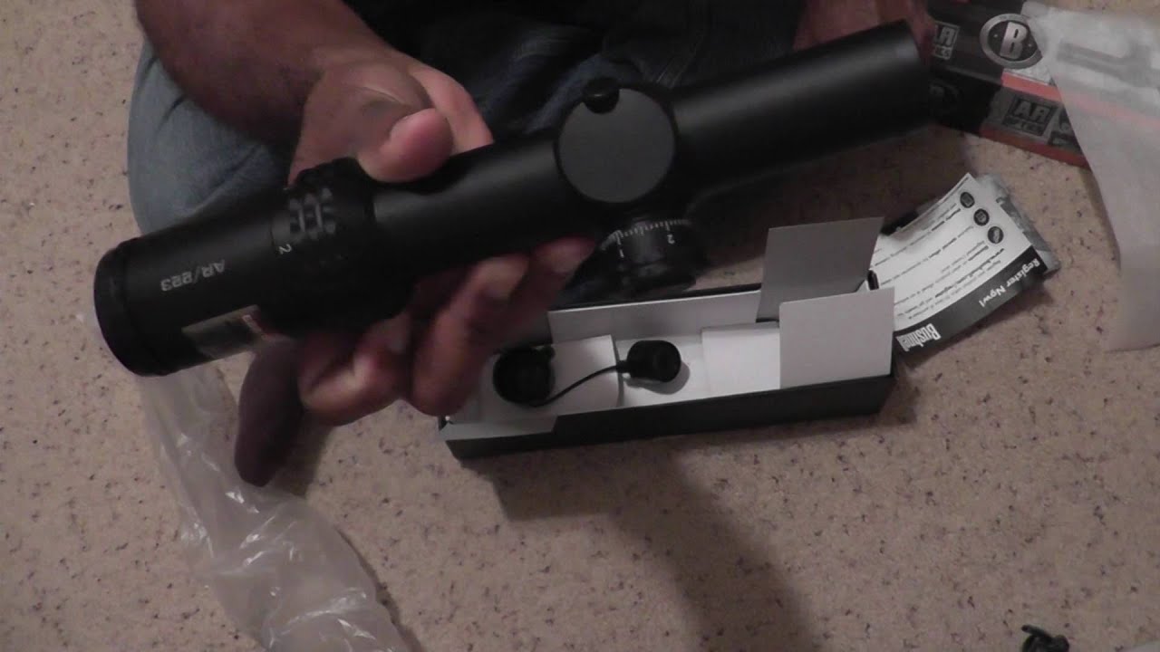 Bushnell AR223 Scope Unboxing