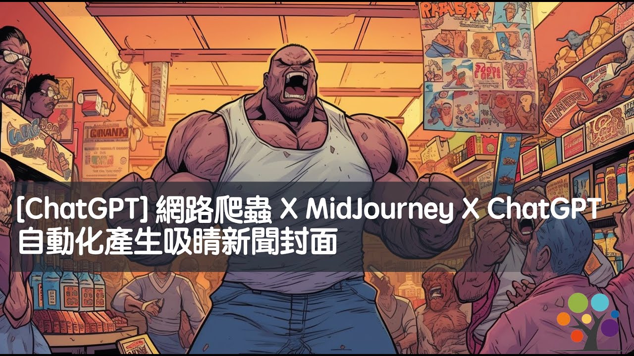 [ChatGPT] 網路爬蟲 X MidJourney X ChatGPT 自動化產生吸睛新聞封面 (1/2)