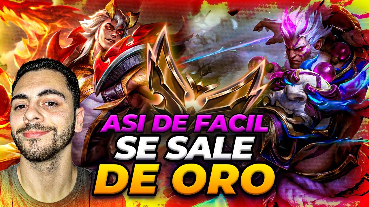 ¿Quieres salir de ORO? Aprende mi ESTRATEGIA OP con DARIUS y SETT!