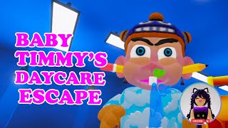 Baby Timmy's Daycare Escape Obby - Roblox Gameplay Walkthrough