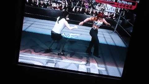 WWF SmackDown! 2:Know Your Role Gameplay-Lita vs. Stephanie McMahon