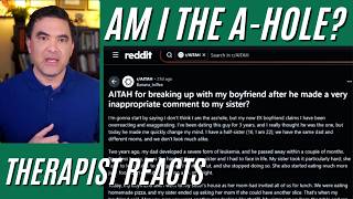 Am I The A Hole? -  Preferring Solo (Therapist Reacts)