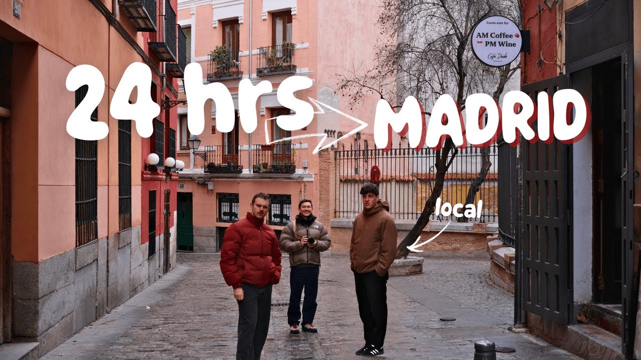 exploring madrid with a local hits different | parks, cafes, tapas
