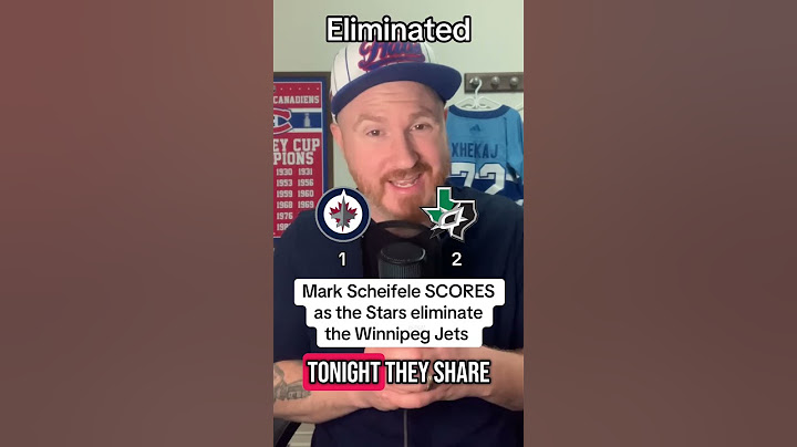 Winnipeg Jets eliminated by the Dallas Stars in Game 6