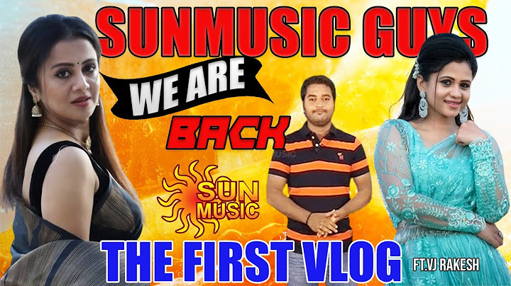 நாங்கள்லாம் அந்த காலத்துல! Gethu 😂🔥 | Sun Music VJ | New Channel Idea | Idiyappam #channelnameideas