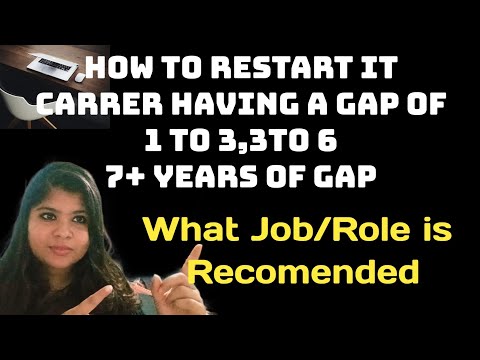 What Should I Learn After Long Gap|How to restart IT career after Gap|How to get job after Gap#ByLav