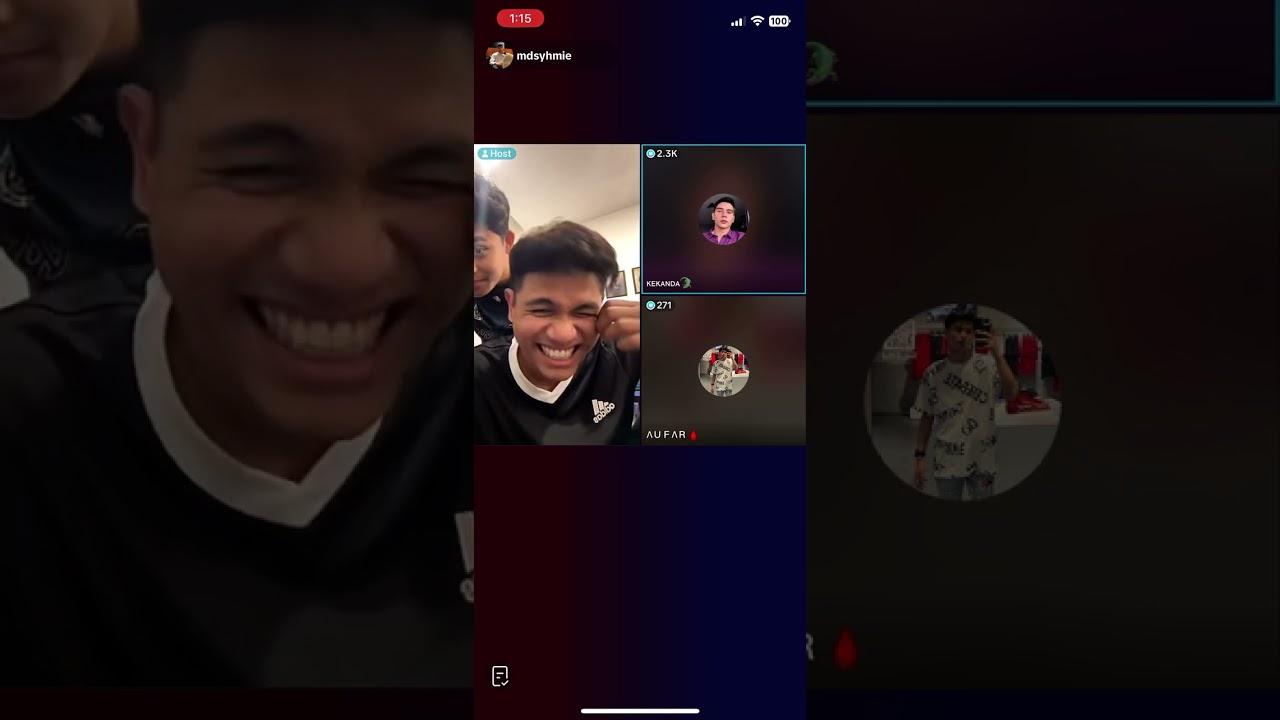 Live Syahmie, Kanda, Mimi, Aufar 13/1/2024 | 1:06am