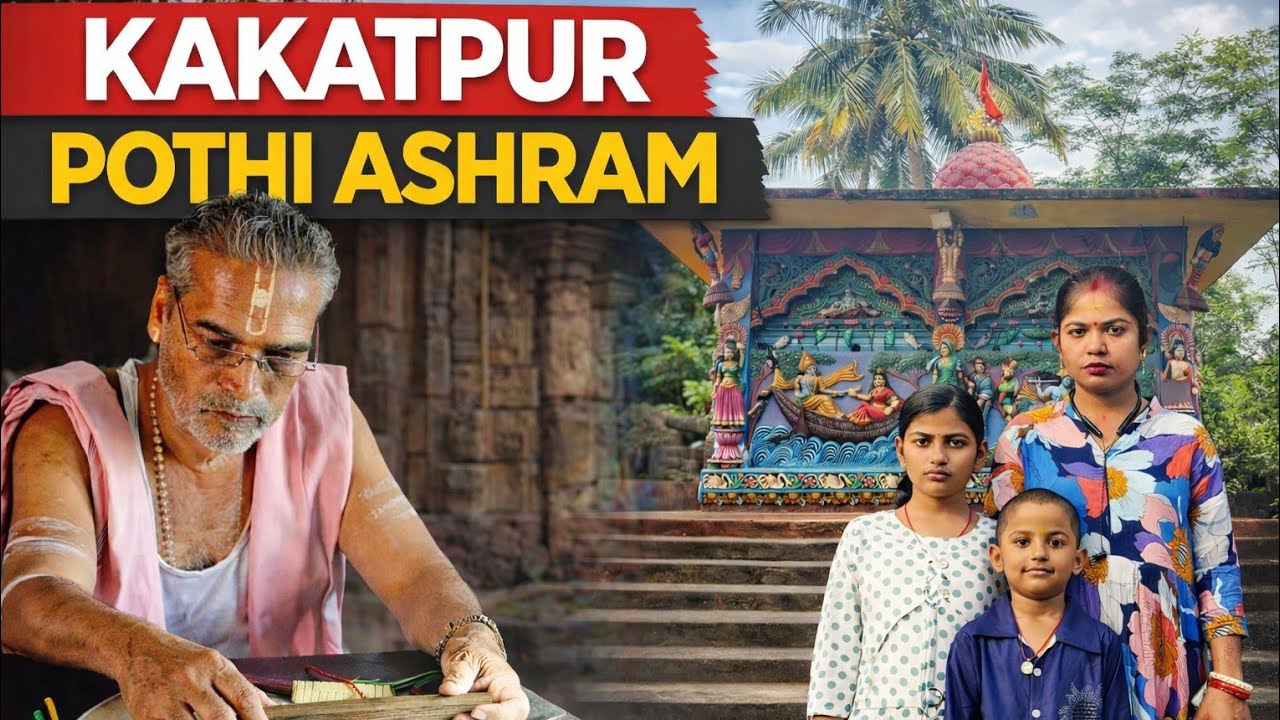 Kakatpur Pothi Ashram Visit 🛕 | Spiritual Journey in Odisha | Itishree Ojha Vlogs