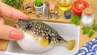 Mini Food Story 🐠 Cooking Delicious Mini Spicy Hot Pot With Fish & Seafood 🌶️ Soft Baking screenshot 3