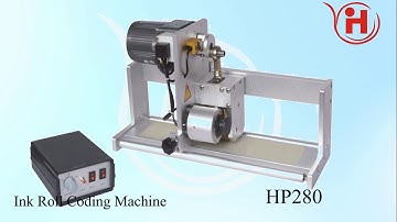 ink roll coding machine,dry ink coding machine Hp280 date coder machine