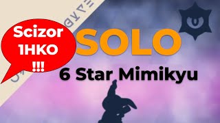 How to SOLO 6 star Mimikyu Dark Tera Type - Scizor - Pokemon Scarlet and Violet