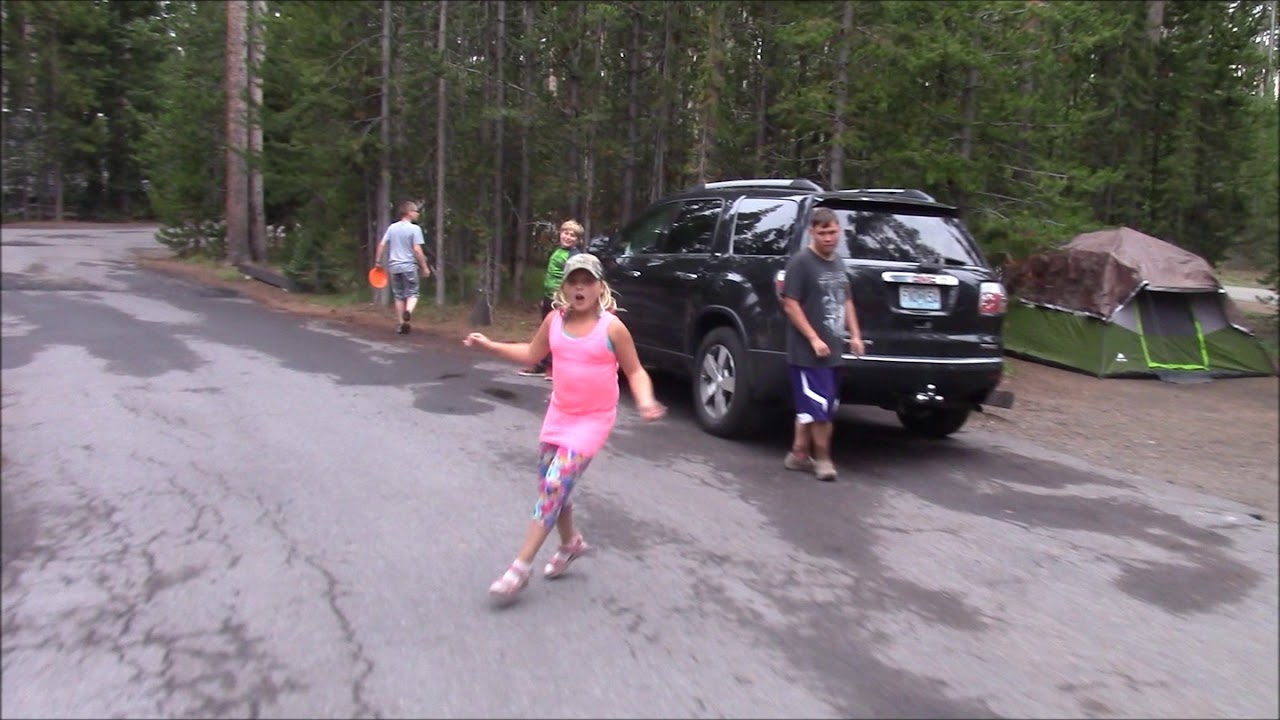 SEGWAY TOUR OF YELLOWSTONE GRANT CAMPGROUND  TRAVELING WITH RICK AND TRINA