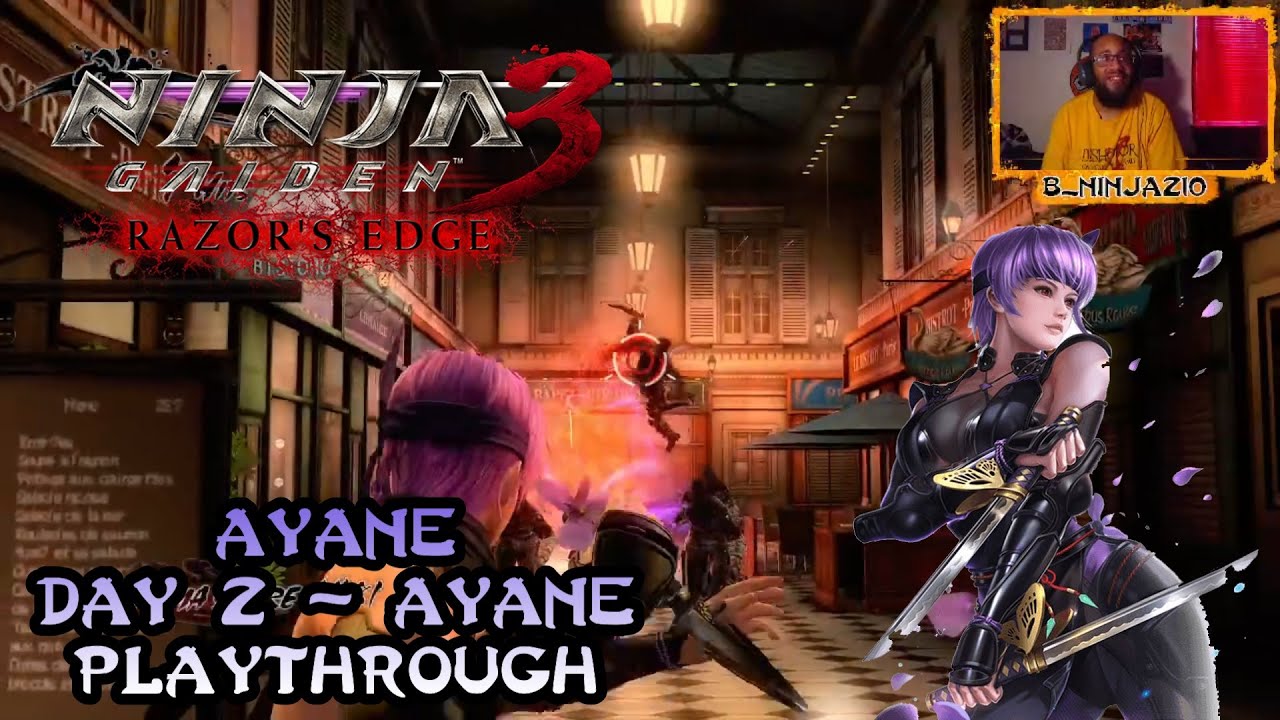 Ayane - Ninja Gaiden 3: Razor's Edge Day 2 (Ayane) Chapter Challenge ...