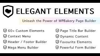 Elegant Elements for WPBakery Page Builder By infiwebs Update