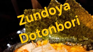 Tara samahan nyo kaming mag Ramen sa Zundoya Dotonbori 😊