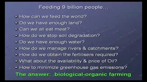 How to feed 9 billion people